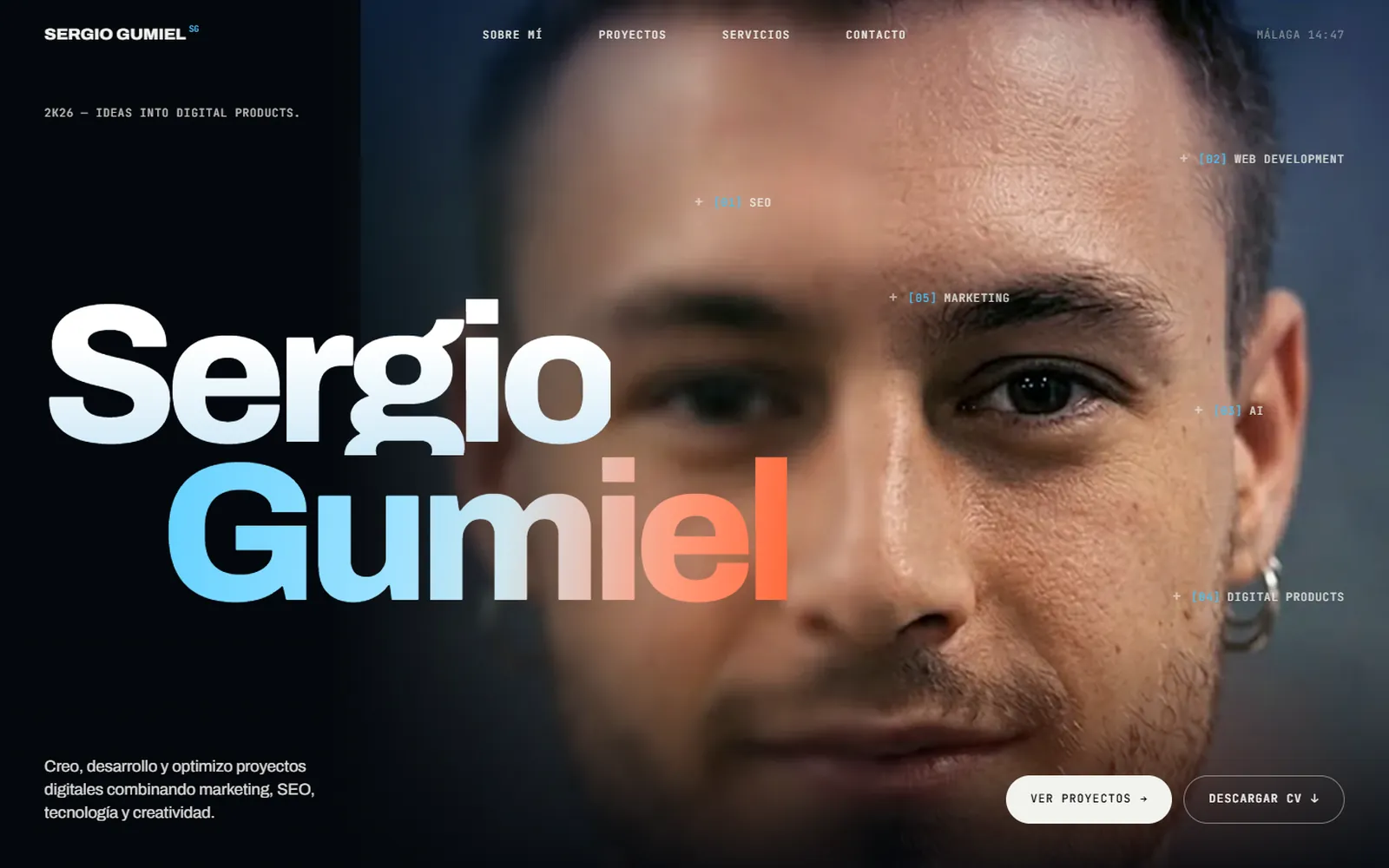 Captura de la web segumi.com